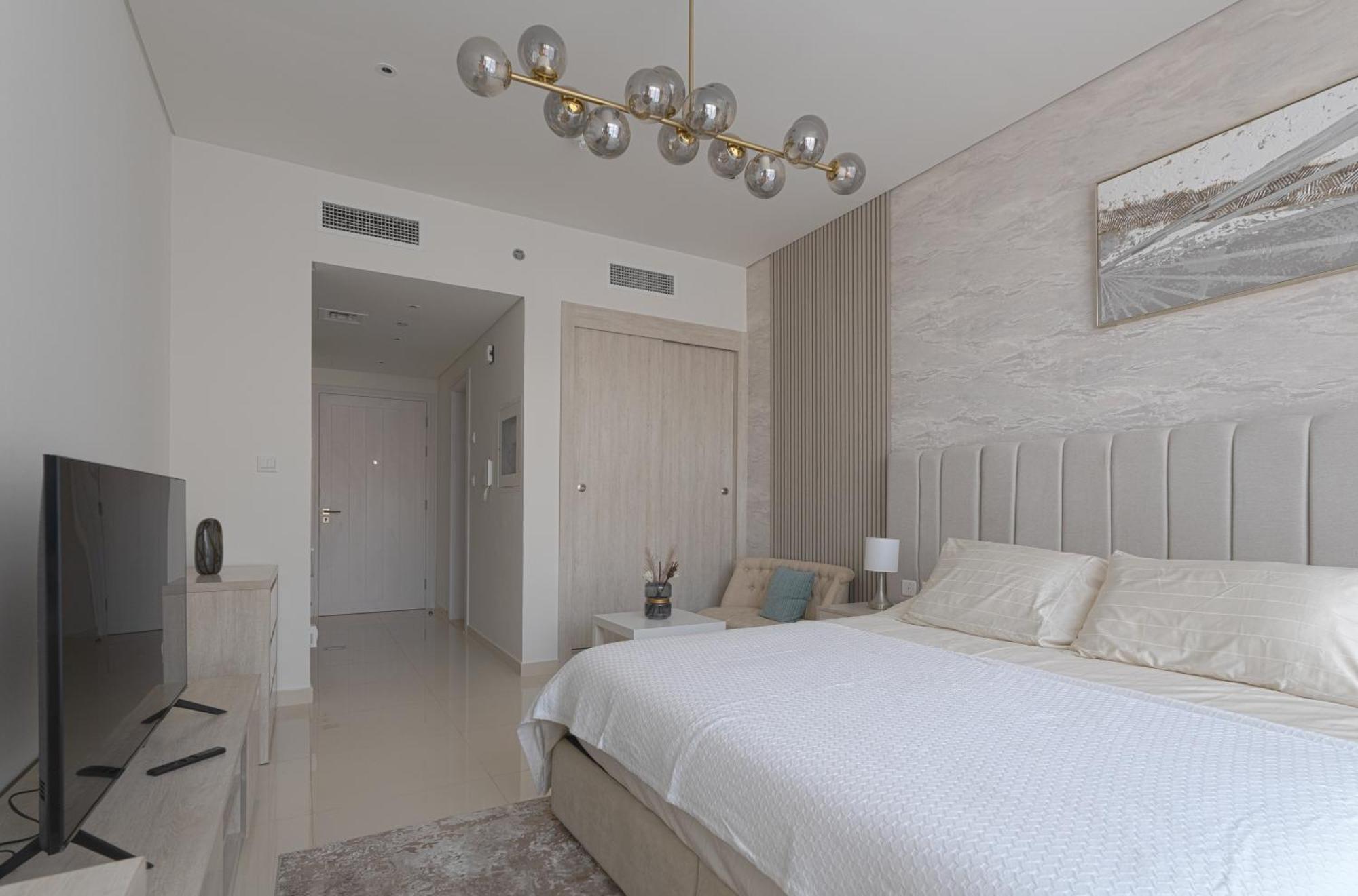 Luxury Studio, Seven Palm Residence-Palm Jumeirah 두바이 외부 사진