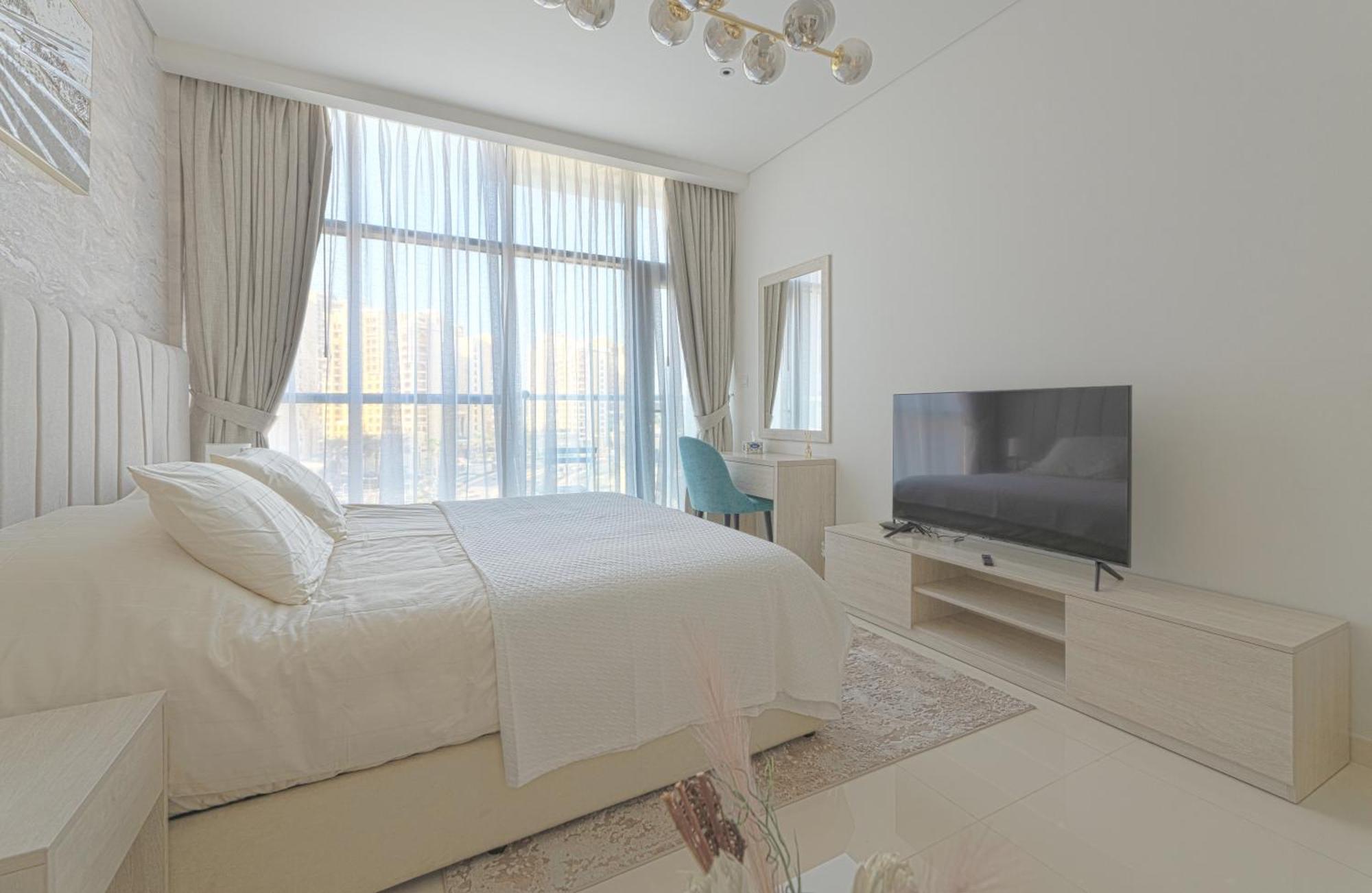 Luxury Studio, Seven Palm Residence-Palm Jumeirah 두바이 외부 사진