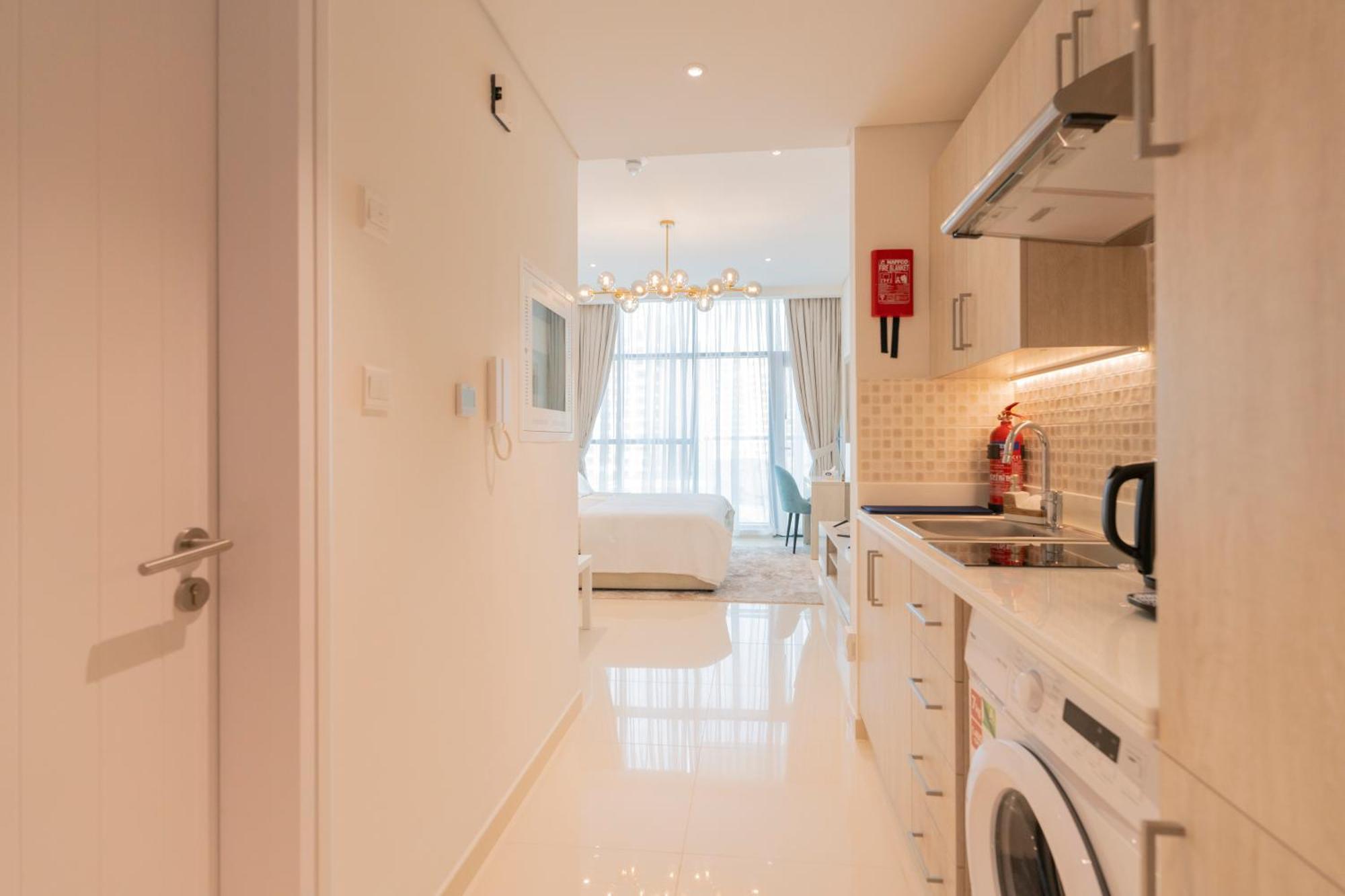 Luxury Studio, Seven Palm Residence-Palm Jumeirah 두바이 외부 사진