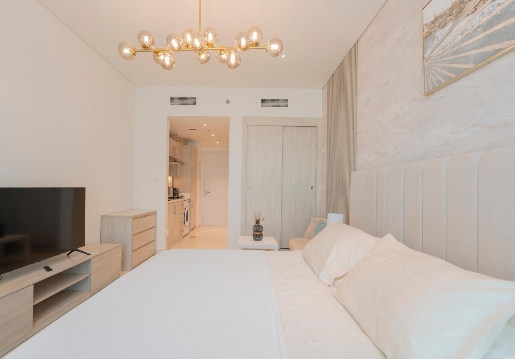 Luxury Studio, Seven Palm Residence-Palm Jumeirah 두바이 외부 사진